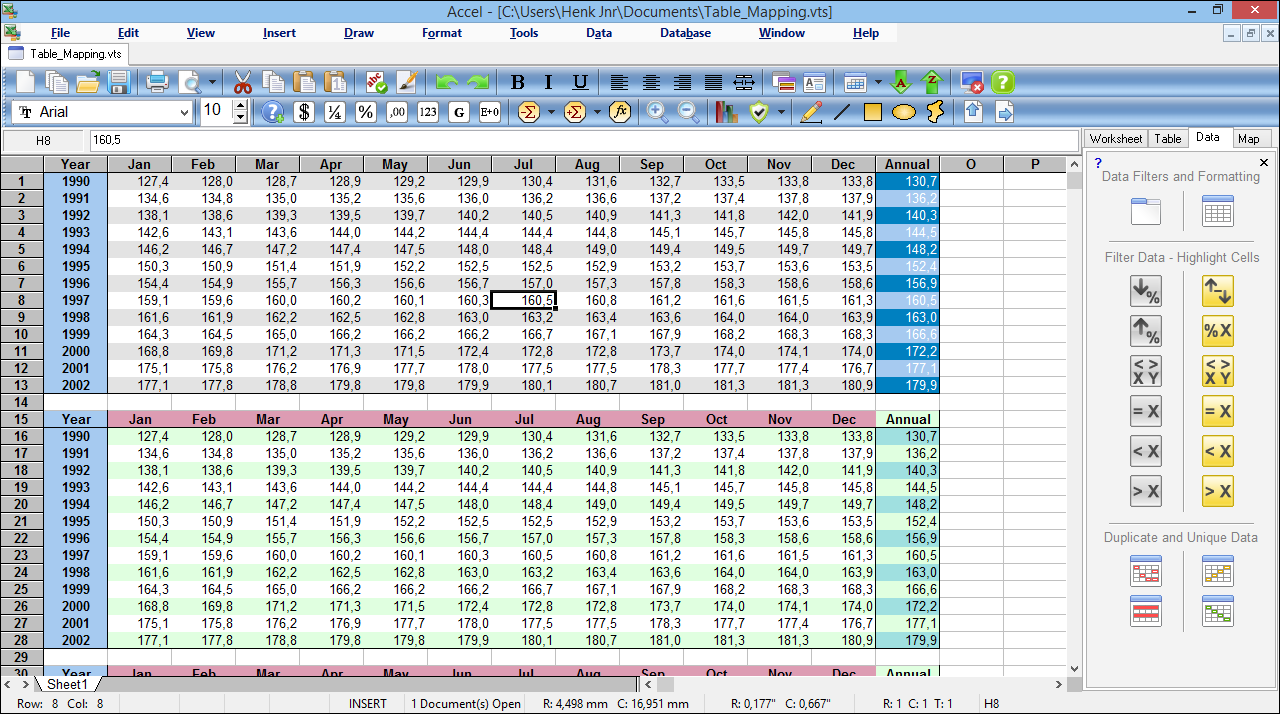 Spreadsheet Program