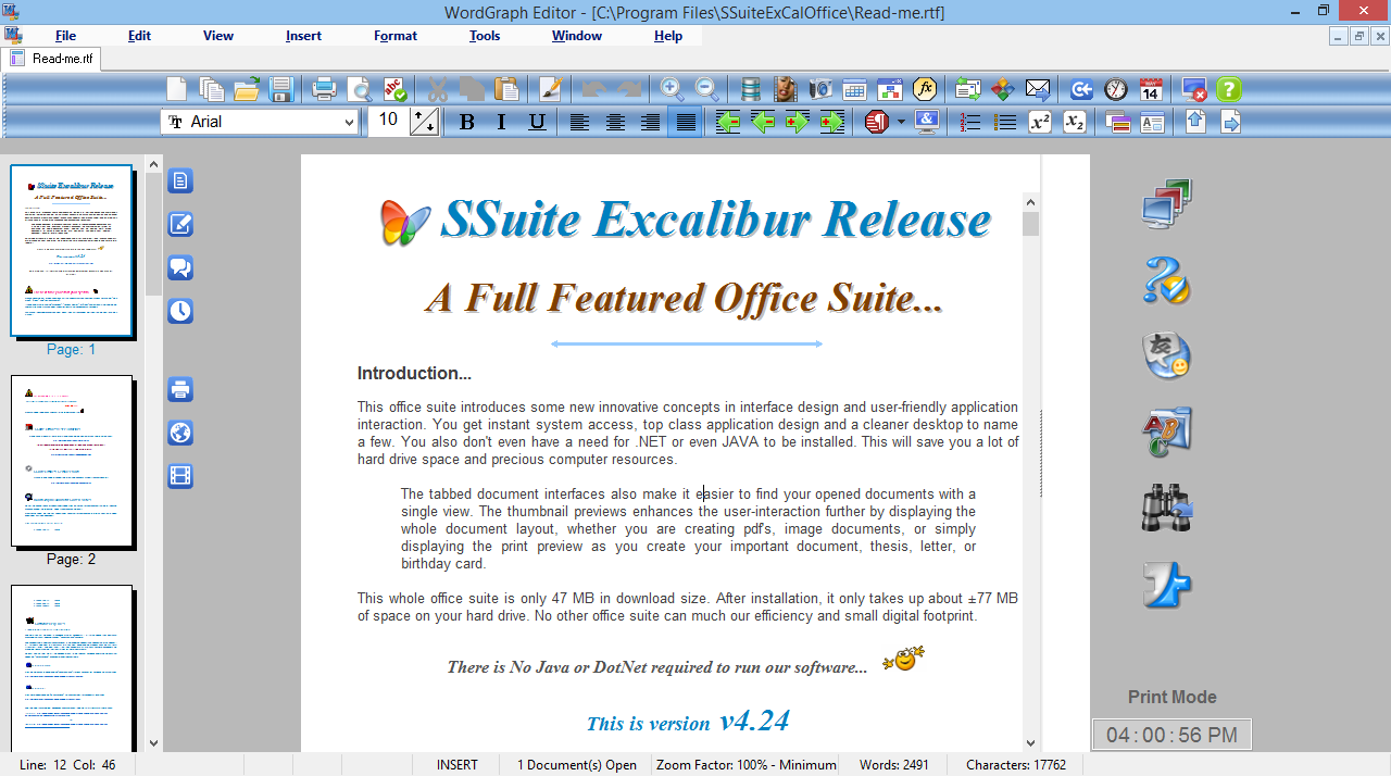 ssuite office wordgraph